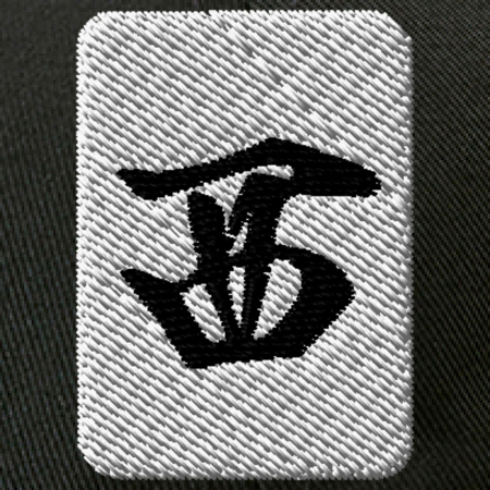 【ワンポイント刺繍】麻雀コットンキャップ