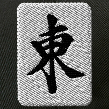 【ワンポイント刺繍】麻雀コットンキャップ