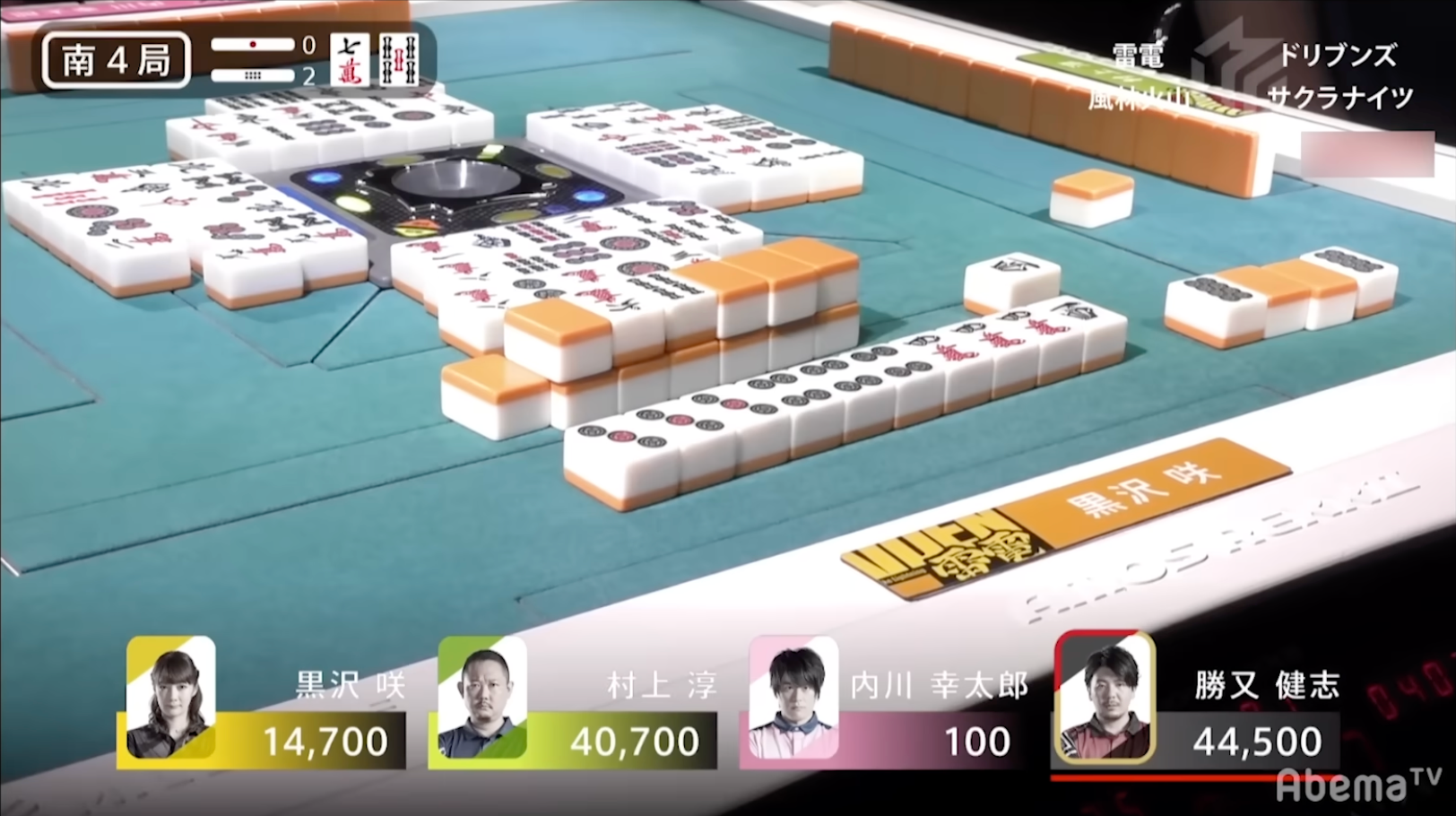 【Mリーグ 役満シリーズ】黒沢咲 四暗刻単騎 2020/2/25 レギュラーシーズン 高クオリティTシャツ