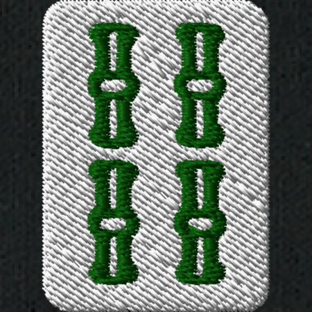 【ワンポイント刺繍】麻雀ポロシャツ(5.3オンス)