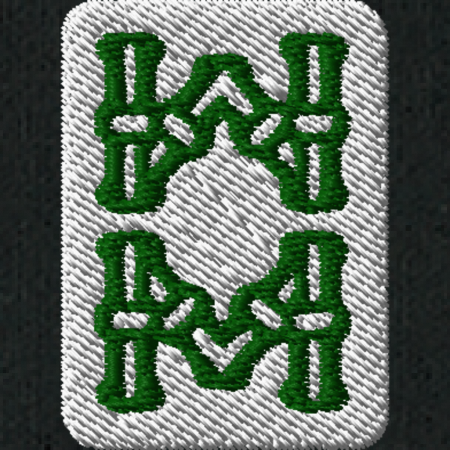 【ワンポイント刺繍】麻雀ポロシャツ(5.3オンス)