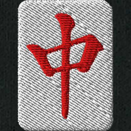 【ワンポイント刺繍】麻雀ポロシャツ(5.3オンス)