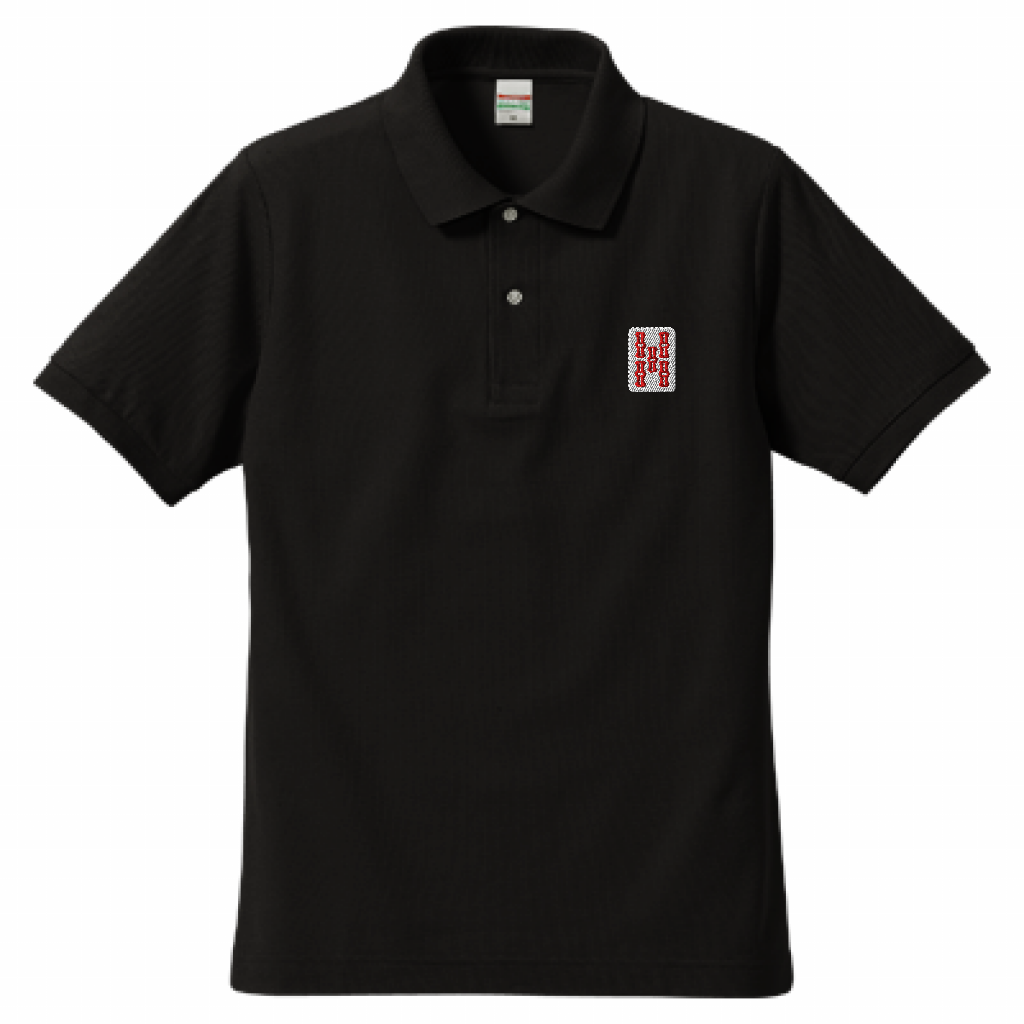 【ワンポイント刺繍】麻雀ポロシャツ(5.3オンス)