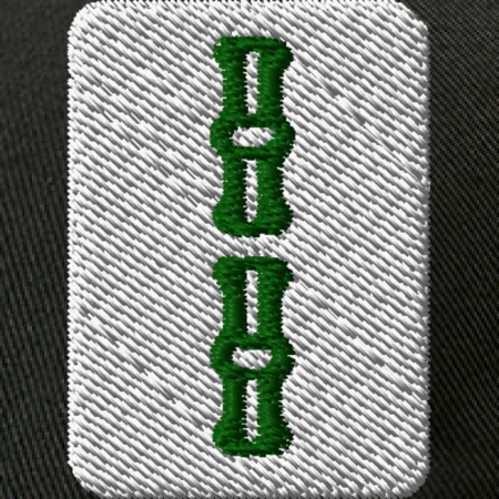 【ワンポイント刺繍】麻雀コットンキャップ