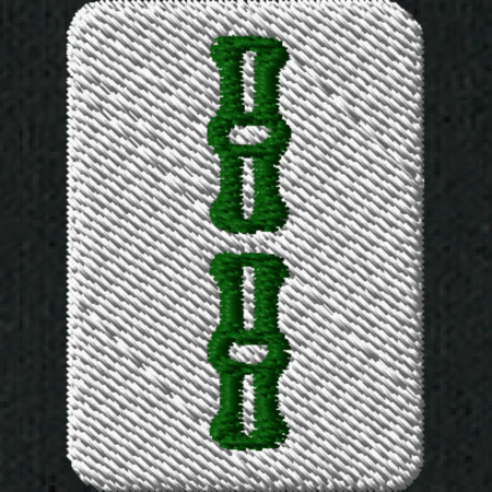 【ワンポイント刺繍】麻雀ポロシャツ（5.3オンス）