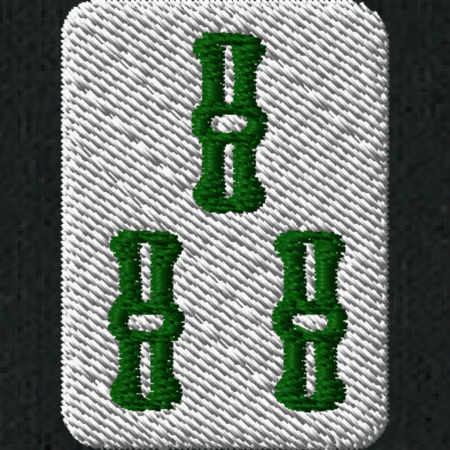 【ワンポイント刺繍】麻雀ポロシャツ（5.3オンス）