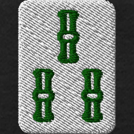 【ワンポイント刺繍】麻雀パーカー（10.0オンス）