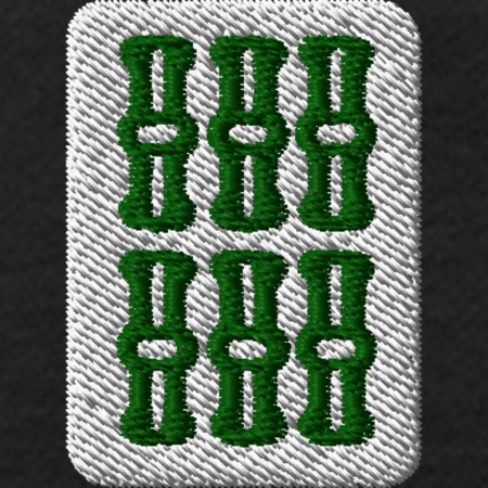 【ワンポイント刺繍】麻雀パーカー（10.0オンス）