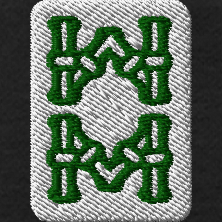 【ワンポイント刺繍】麻雀パーカー（10.0オンス）