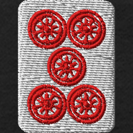 【ワンポイント刺繍】麻雀パーカー（10.0オンス）