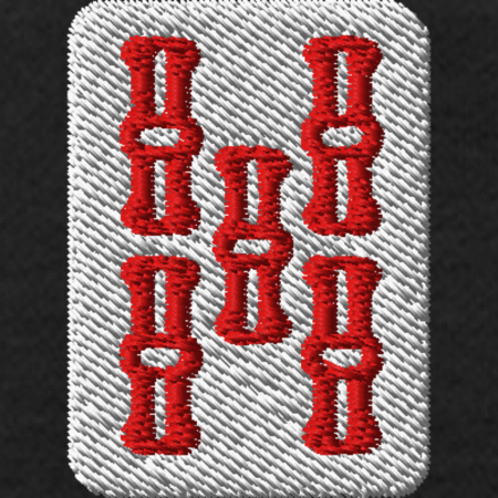 【ワンポイント刺繍】麻雀パーカー（10.0オンス）